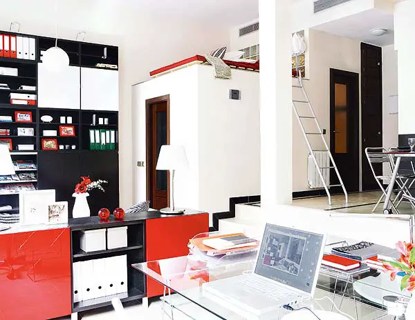 Madrid apartment with Black and Red (1)