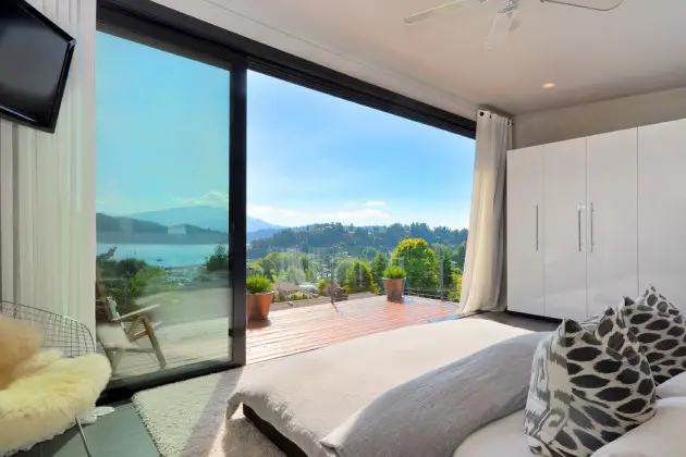 Bedroom with view