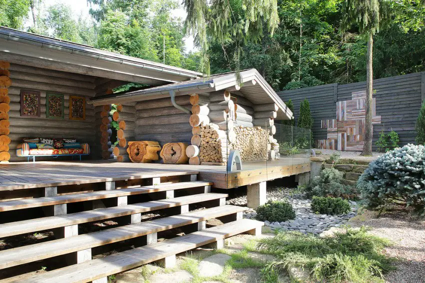 Wooden Cottage by Elena Sherbakova (2)