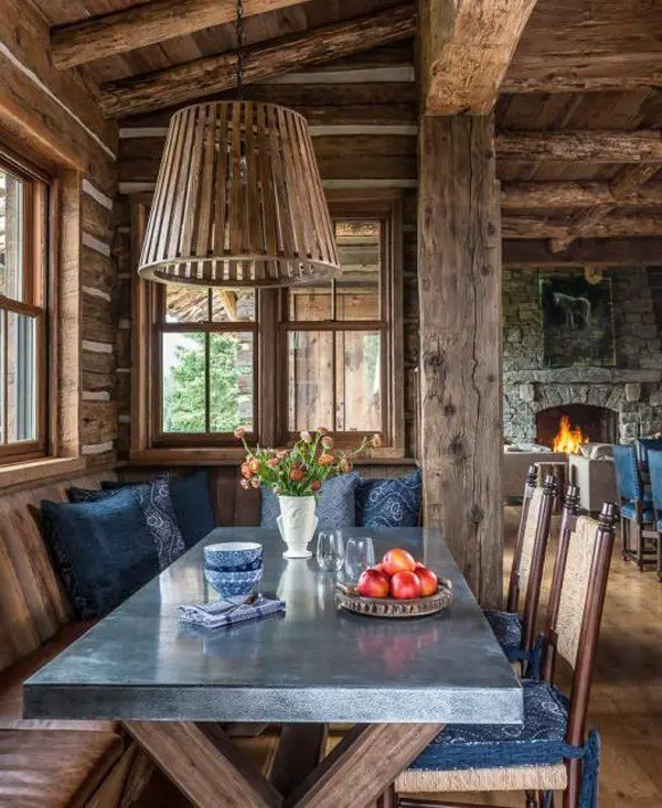 Wow Rustic Dining Room, Dream Rustic Mountain Home Ansel Haus