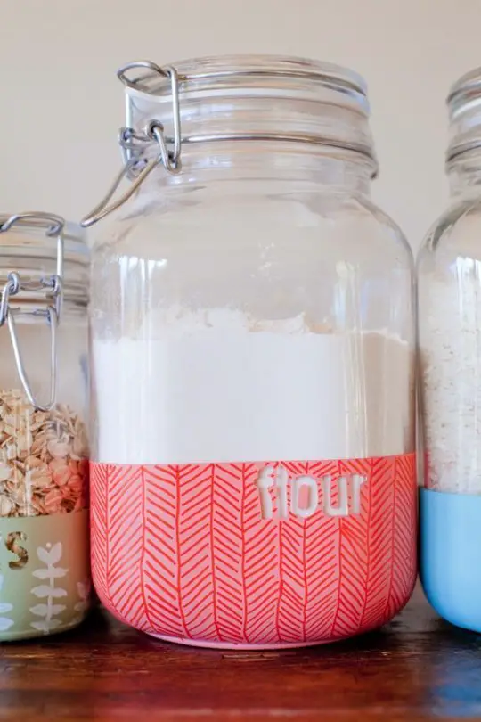 DIY Dipped Storage Containers