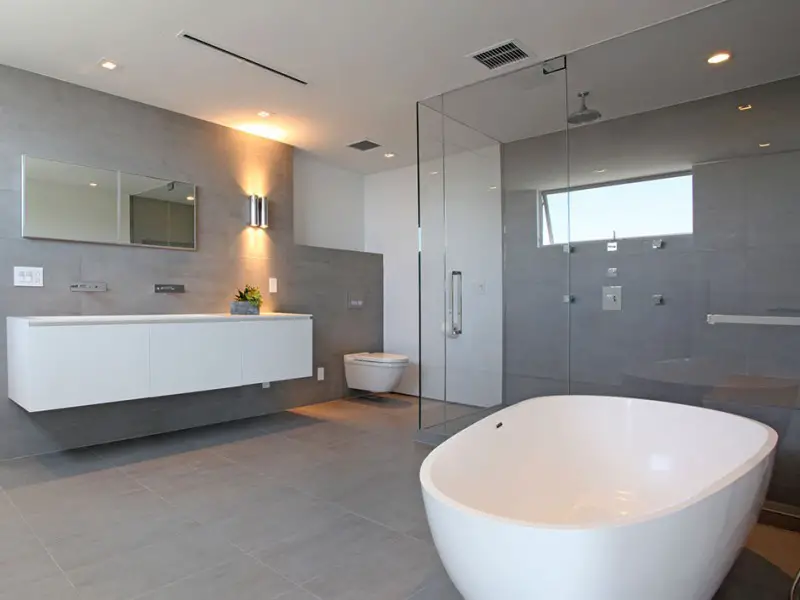Bathroom, Amazing Views from 8320 Grand View Drive