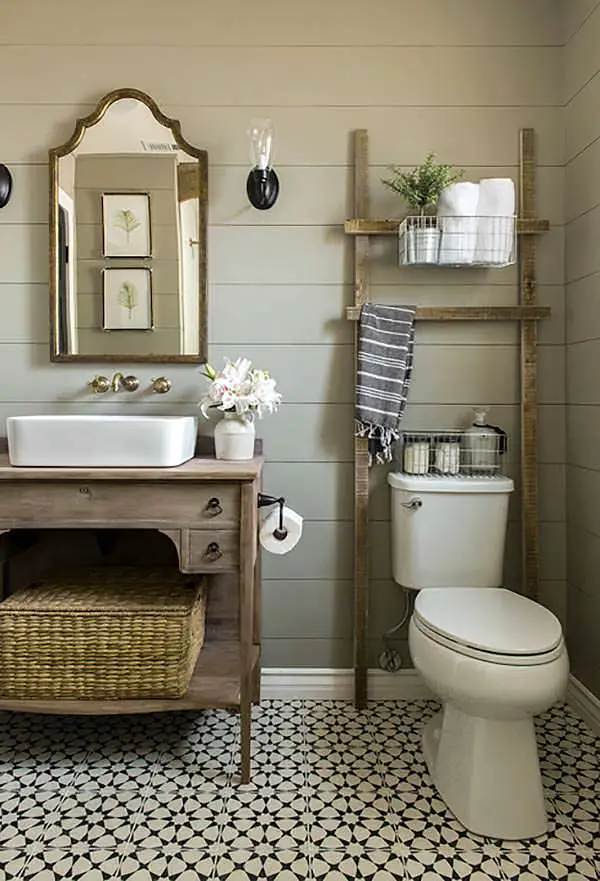 Beautiful Bathroom, Cozy Cottage Farmhouse