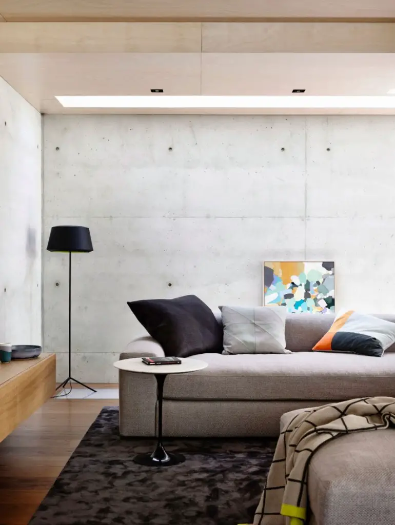 Stylish living room, 2016 Beach Avenue