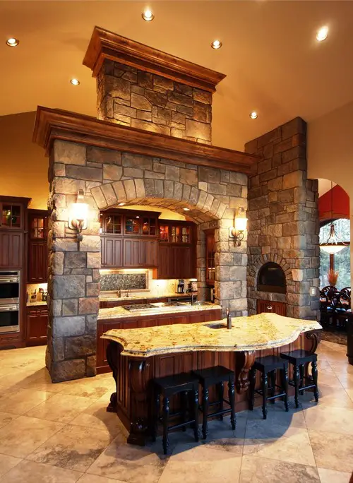 Luxury custom Kitchen by Timber Ridge Properties.