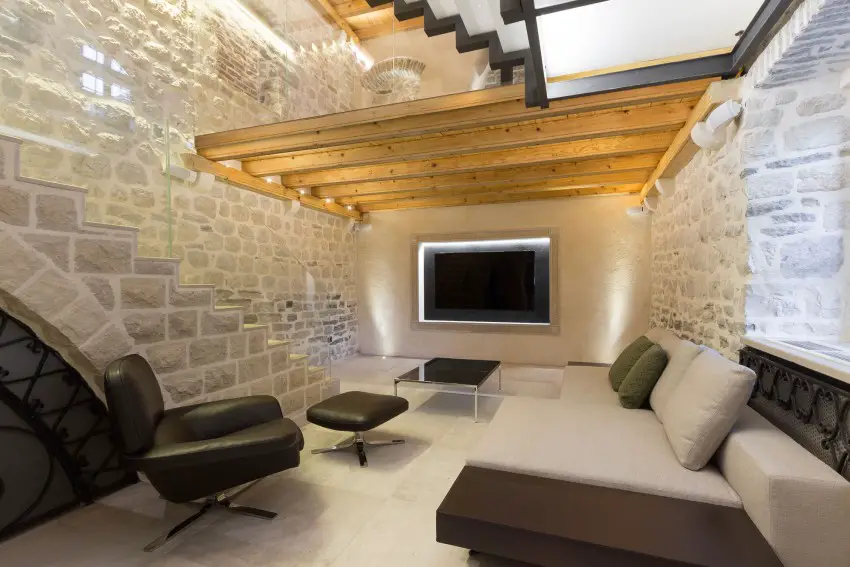 Living Space, Reconstruction of a Villa in Ljuta by Enforma Studio