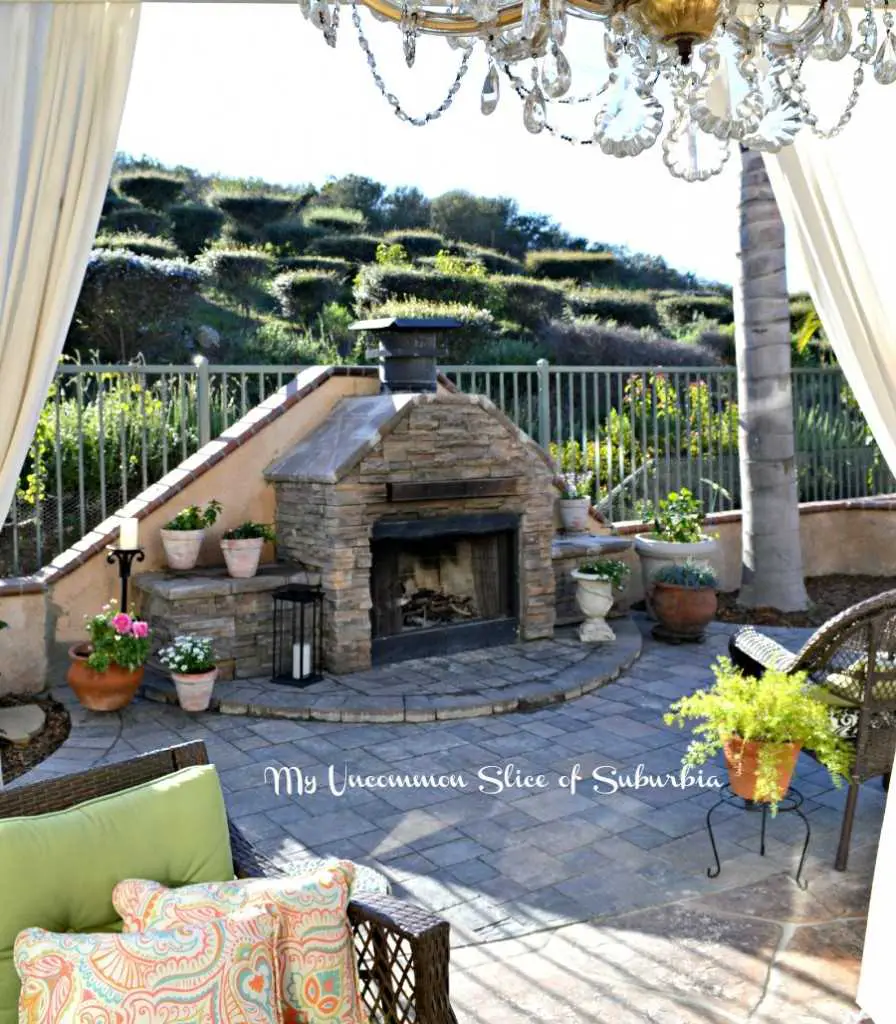 Build an Outdoor Stacked Stone Fireplace, Fire Pit Design Ideas