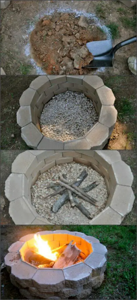 Beautiful DIY Fire Pit, DIY Fire Pit Ideas and Projects