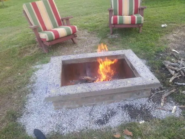 DIY Fire Pit With Custom Capstone, DIY Fire Pit Ideas