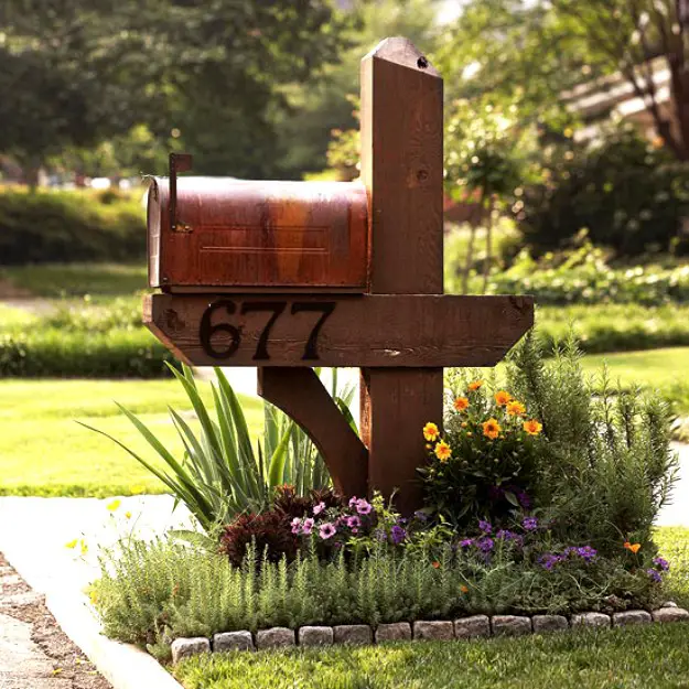 DIY Mailbox Garden, Backyard DIY Ideas