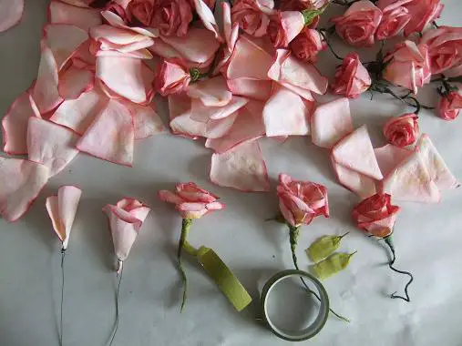 DIY Paper Rose Craft, Paper Crafts Flowers