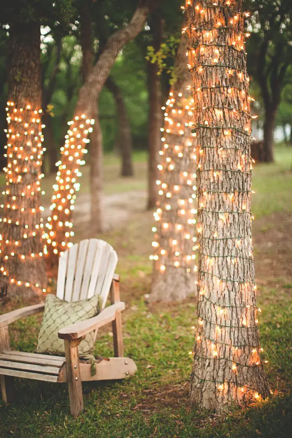 DIY String Lights, Backyard Garden DIY Projects