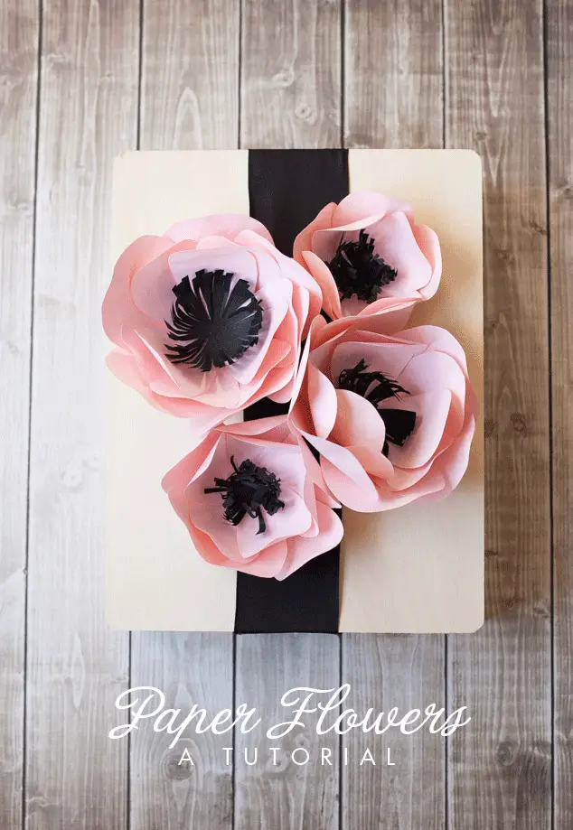 Easy and Beautiful Paper Flower Tutorial, Paper Crafts