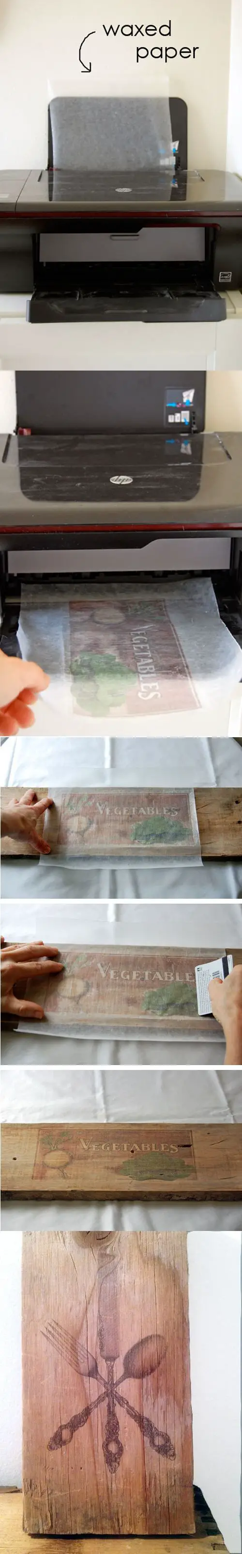 DIY Pallet proejcts That Are Easy to Make and Sell ! How to Print Pictures on Wood Waxed Paper Transfer, Wax Paper Transfer Tutorial Ideas