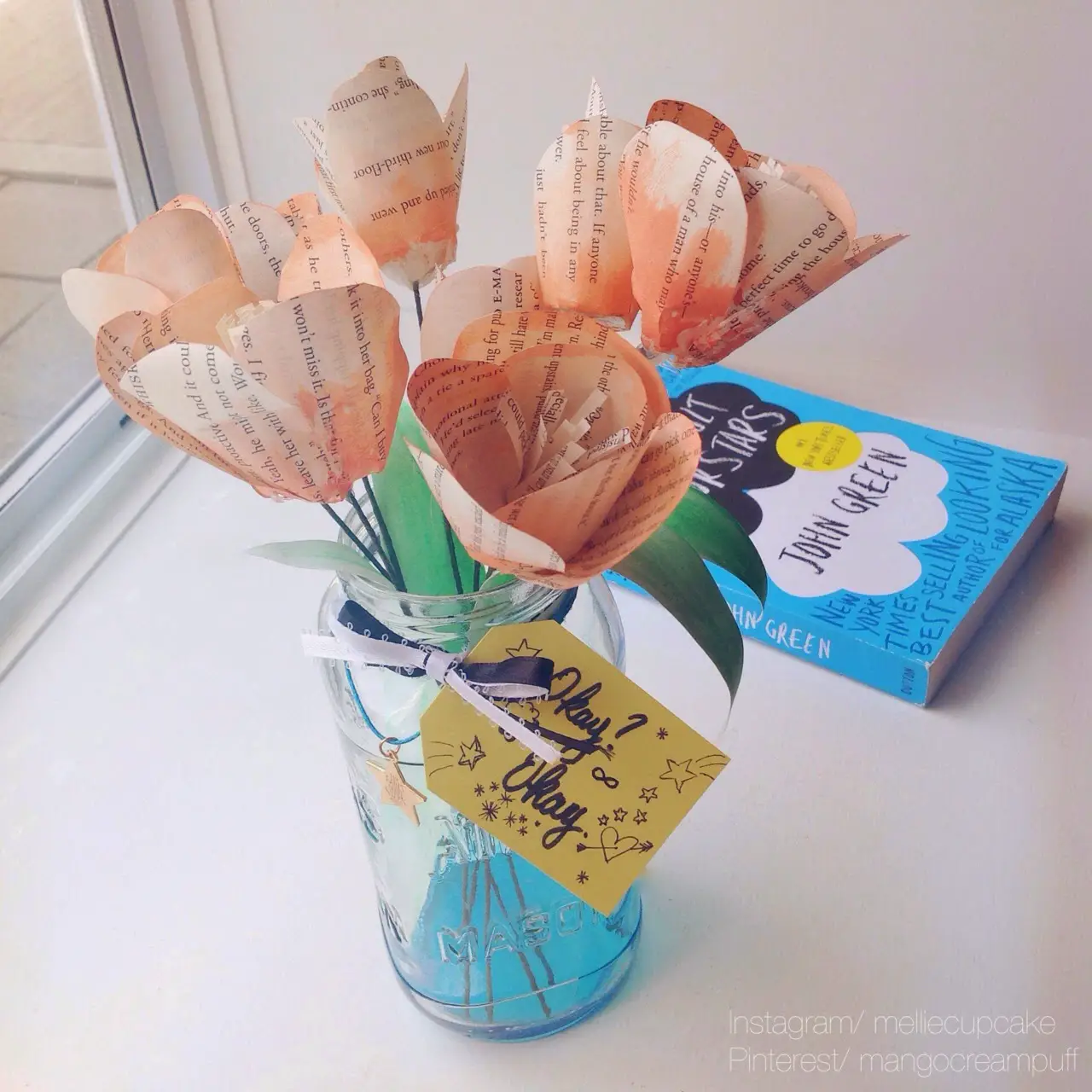 Paper Tulips DIY, Paper Crafts, DIY Ideas