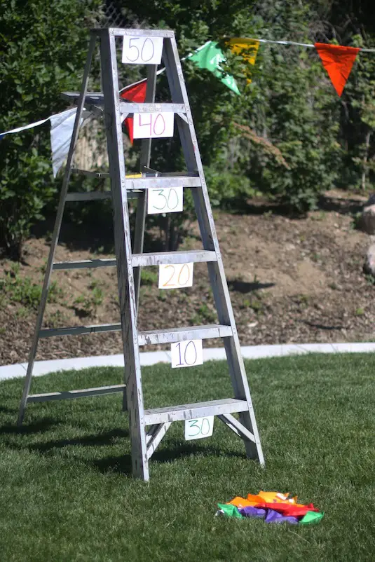 Bean Bag Ladder Toss, DIY Backyard Games Perfect For Summer