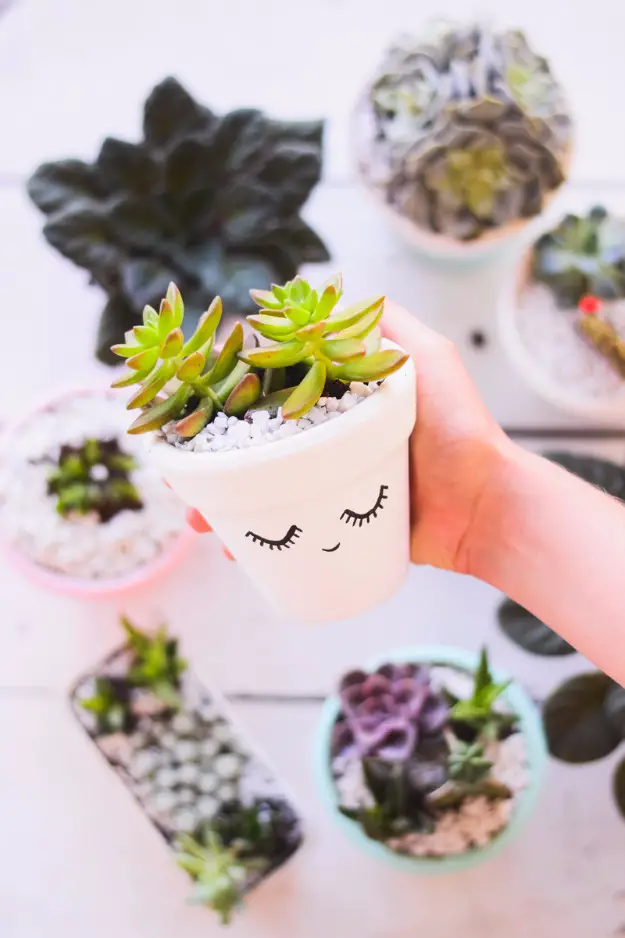 Crafts to Make and Sell, Beautiful Personalized Enamel Mugs, DIY Succulent Vase