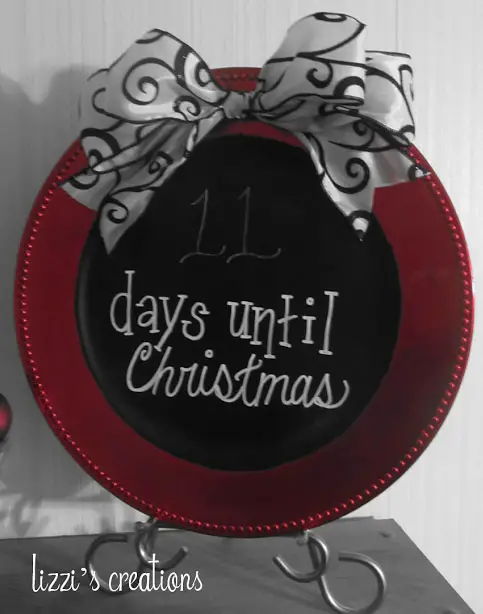 Crafts to make and sell, Dollar Store Countdown Timer Chalkboard Paint
