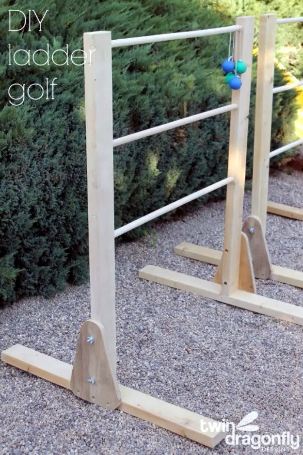 DIY Ladder Golf Game, DIY Backyard Games Perfect For Summer