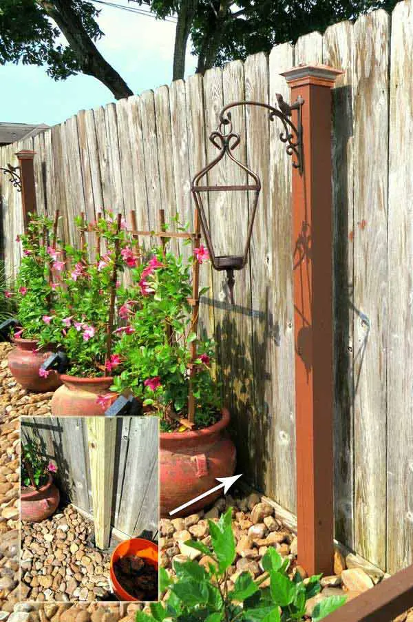 35+ AMAZING DIY Outdoor Lighting Ideas for the Garden, Lantern Posts
