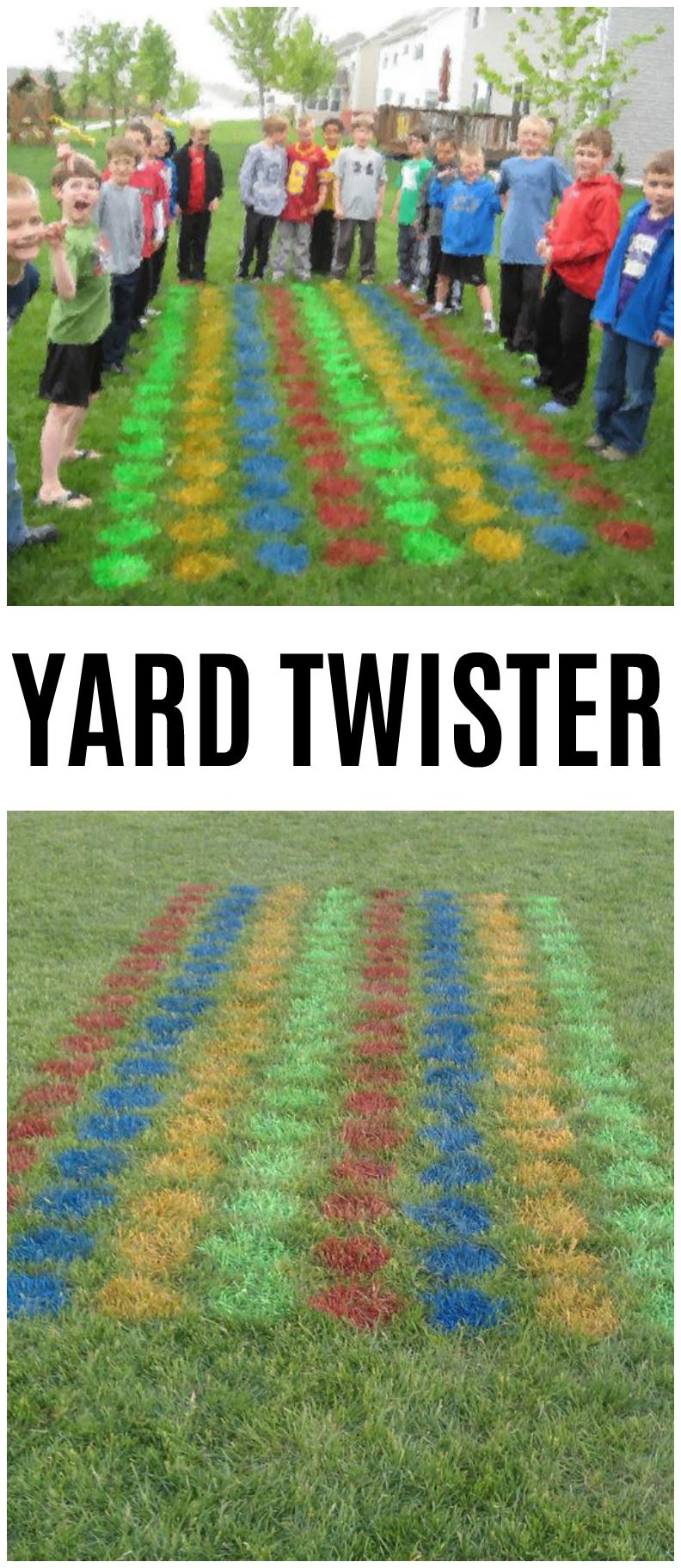 DIY Yard Twister, DIY Backyard Games Perfect For Summer