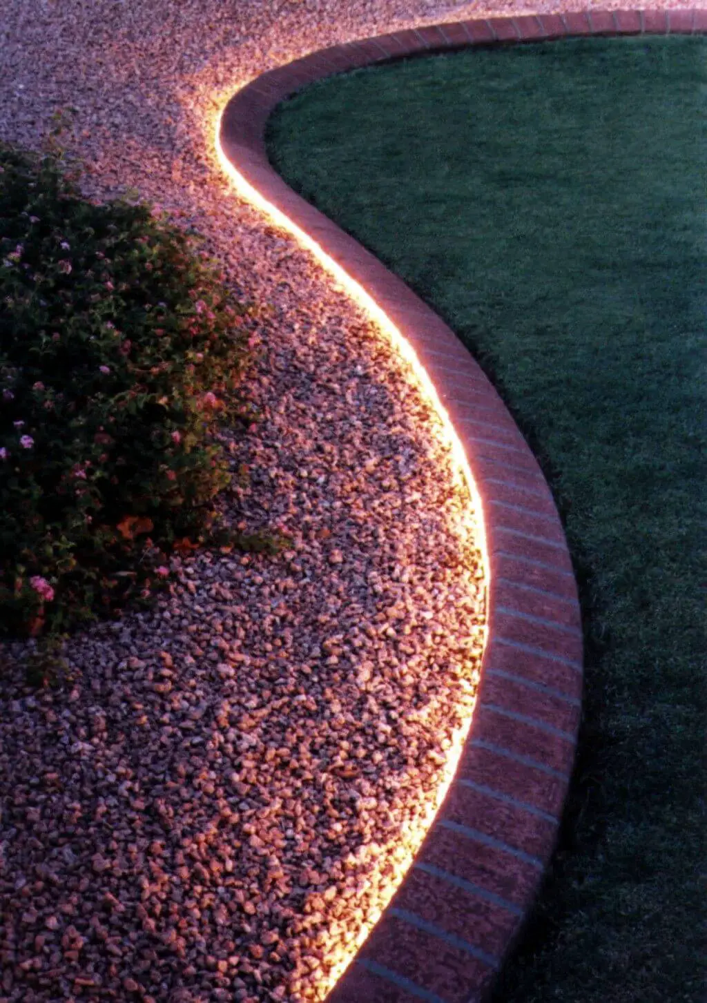 Flower Bed Lighting, Front Yard Landscaping Ideas and projects