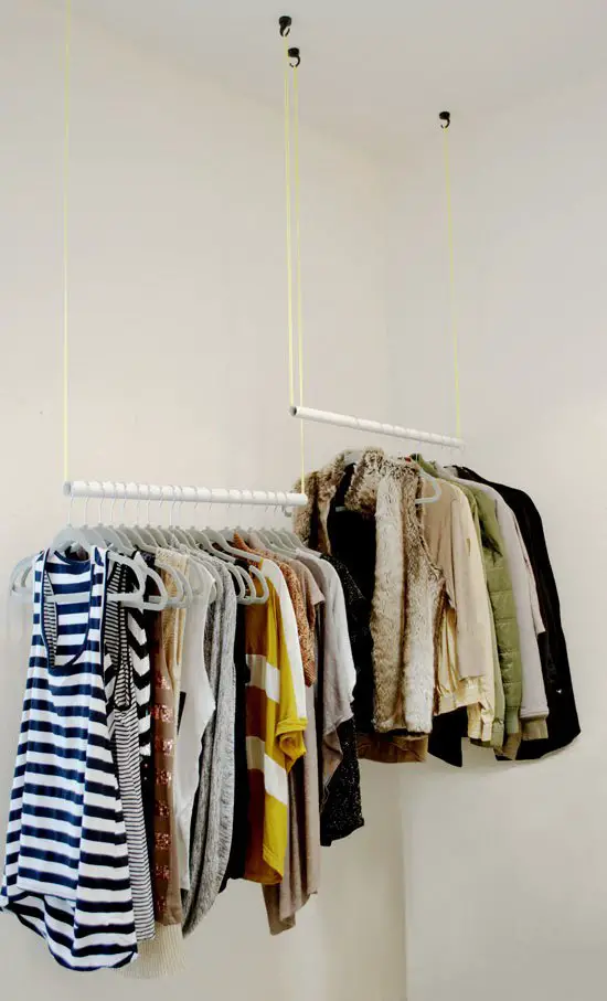 Closet Organization, From Wiry Slobs to Sleek Hanging Rods