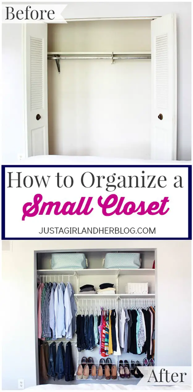 Closet Organization, Small Closet Organization Ideas