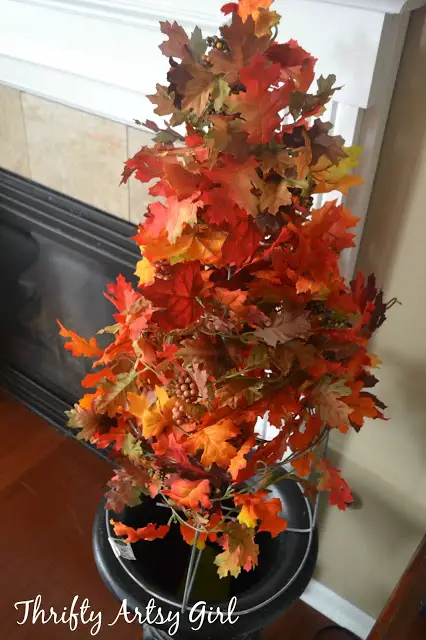 DIY Fall Leaves Tree