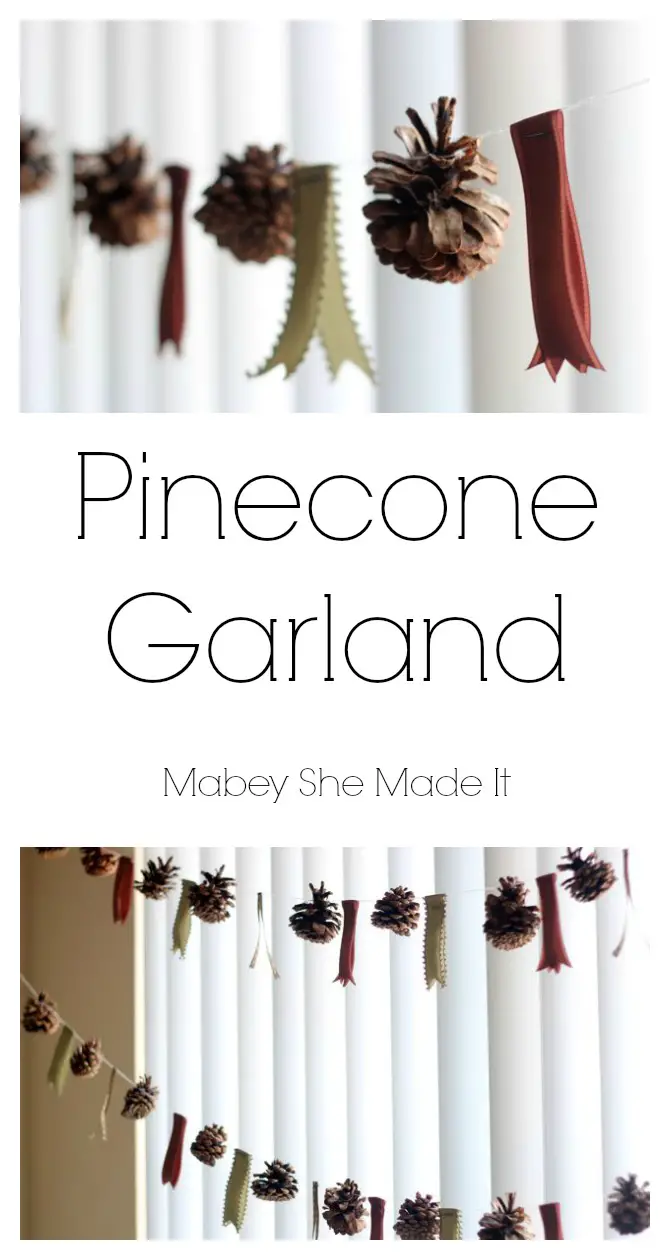 Stylish Pinecone Garland