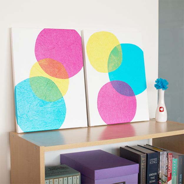 30+ Best DIY Wall Art Projects For Your Home, DIY Wall Art Bubbles