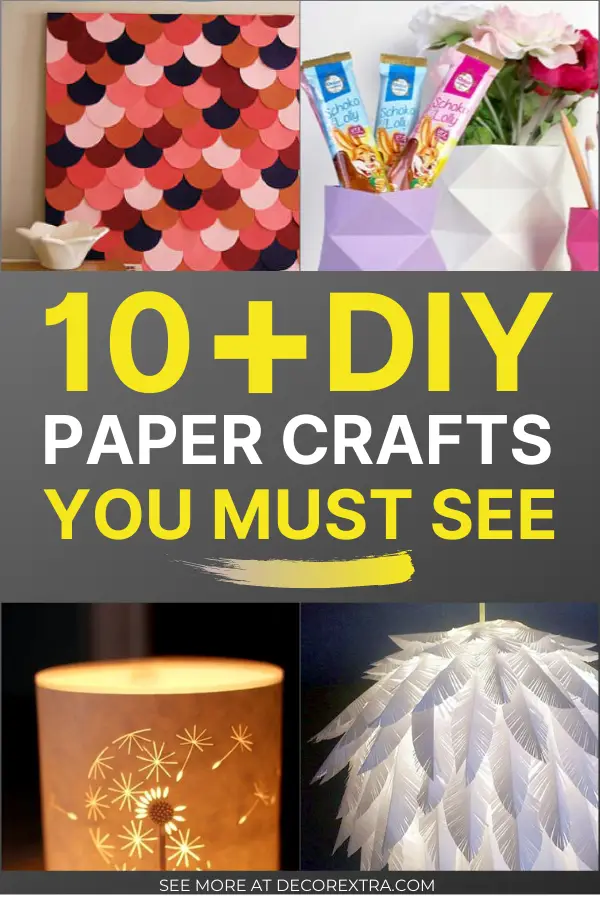 DIY Paper Crafts, Best DIY Paper Crafts For This Weekend, DIY Ideas #diy #crafts #papercrafts
