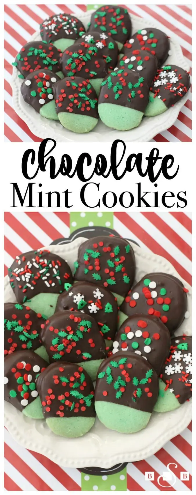 20+ Delicious Cookie Recipes and Ideas, Delicious Chocolate Mint Cookies