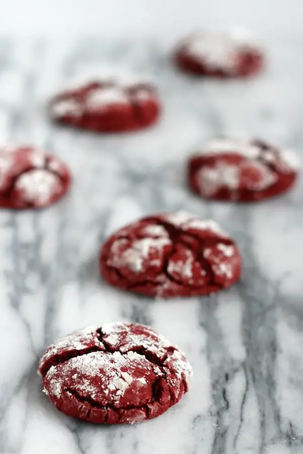 20+ Delicious Cookie Recipes and Ideas, Easy Red Velvet Cookies