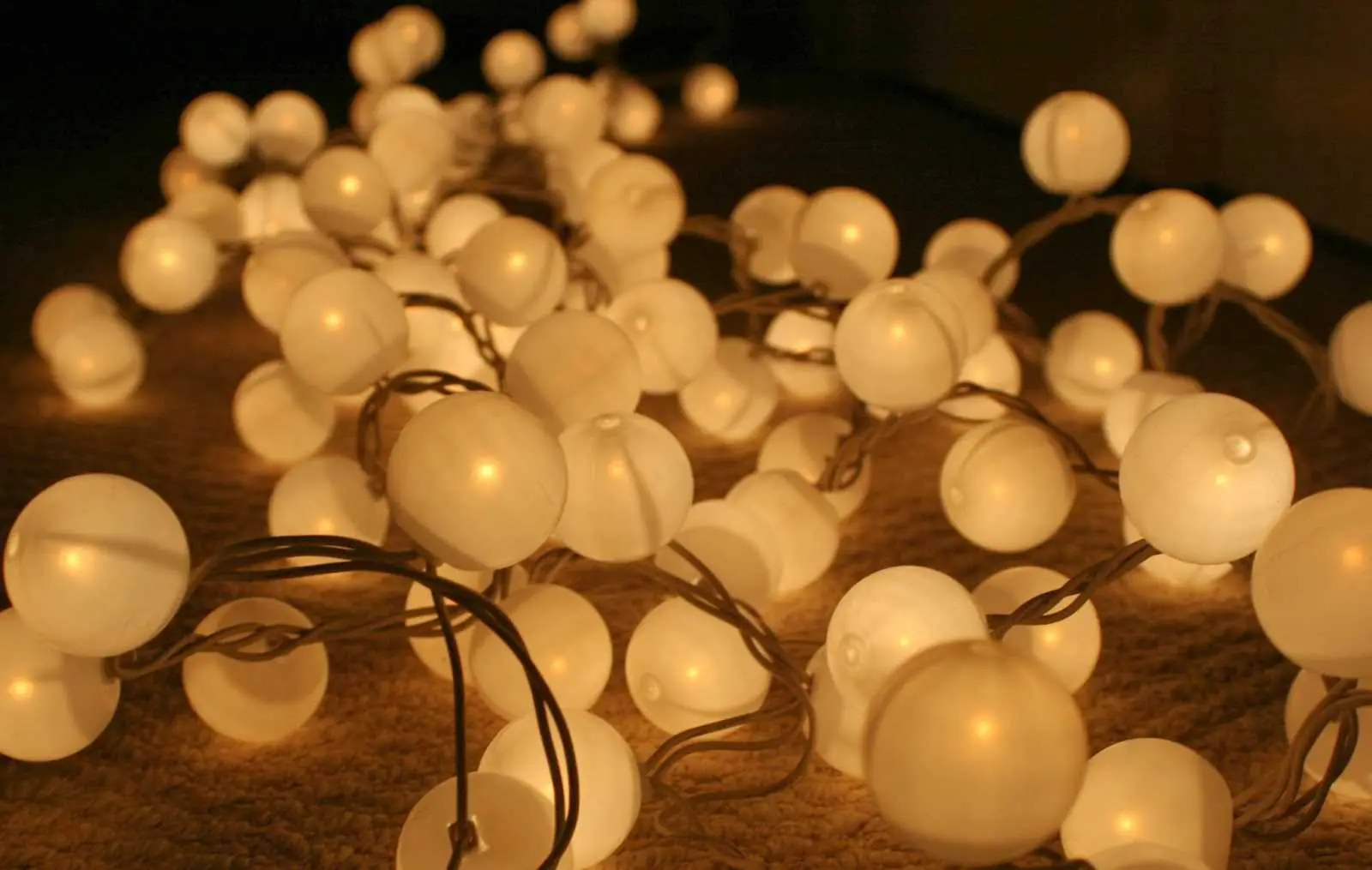 20+ Best DIY String Light Ideas For Your Home Decor, DIY Ping Pong Ball Lights