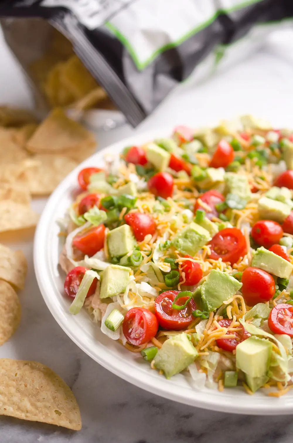20+ Best Dinner Party Food Ideas - Easy Dinner Party Recipes, Skinny Taco Dip