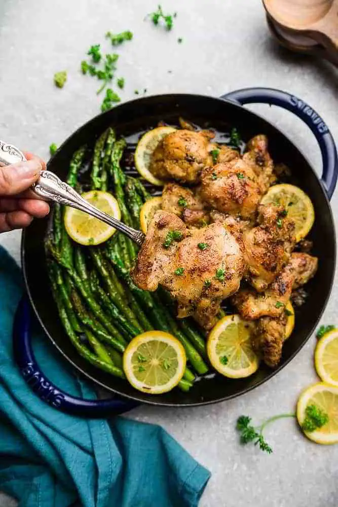 Instant Pot Lemon Chicken with Garlic, Keto Dinners: 20+ Delicious Low Carb Ketogenic Dinner Recipes to Try Tonight