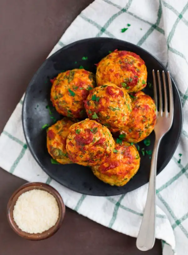 Baked Chicken Meatballs, Healthy Dinner Recipes
