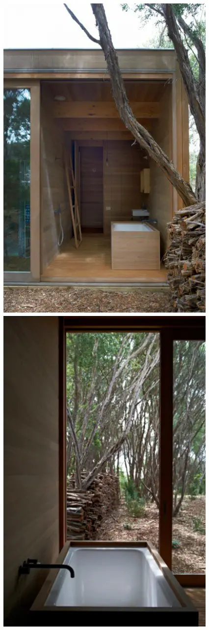  Bathroom Design That Fused with Nature, Make You Feel Like Your Bathing In a Forest, Pirates Bay House by O'Connor and Houle Architecture