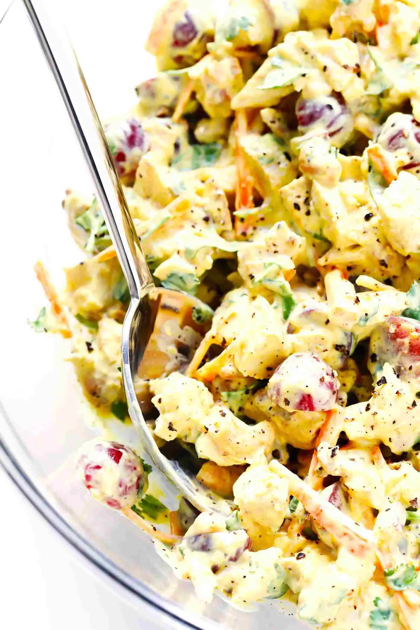 Healthy and Delicious Curry Chicken Salad, Healthy Dinner Recipes
